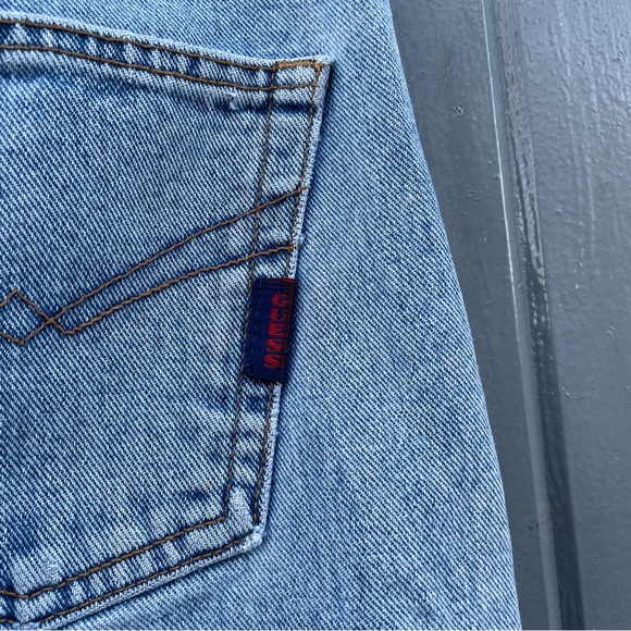 Vintage 90’s Guess Button Fly Straight Leg Jeans - Picture 4 of 8